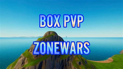 Box Pvp Zonewars Fortnite Creative Map Code Dropnite