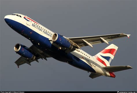 G EUPN British Airways Airbus A319 131 Photo By Akbarali Mastan ID