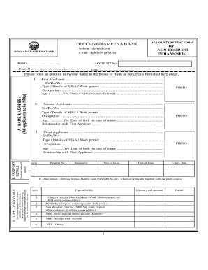kerala gramin bank nre account opening form fill  sign share