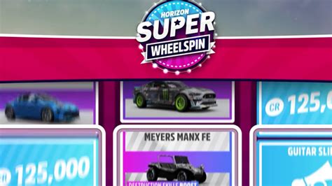 Forza Horizon 5 Forza Horizon 5 Cars With Super Wheelspins Perk