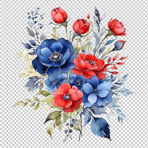 Premium PSD | Watercolor Floral Flower Design Wedding Card Design ...