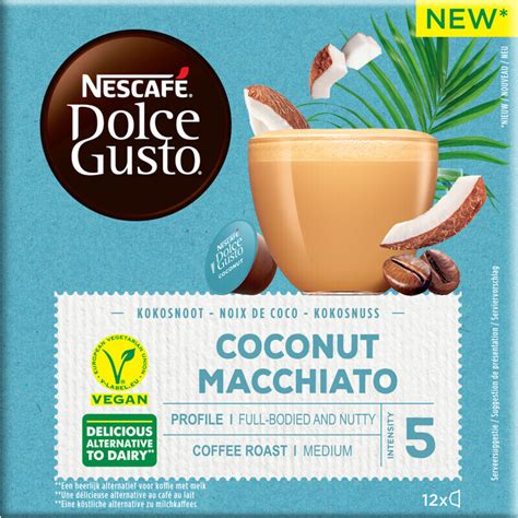 Nescaf Dolce Gusto Coconut Macchiato Vegan Capsules Aanbieding Bij