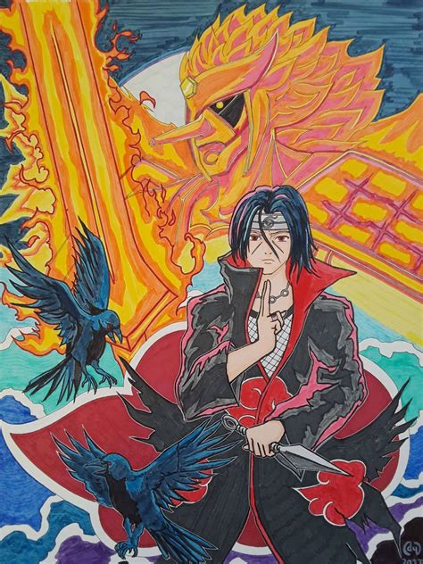 Itachi susanoo by TempleOfTheMoonDog on DeviantArt