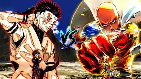 Meguna Sukuna V Op New Vs Manga Saitama Op In Jump Force Mugen