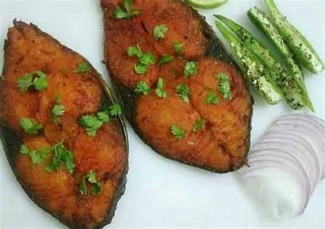 Deep Fried Vanjaram Fish Recipe by Akum Raj Jamir - Cookpad