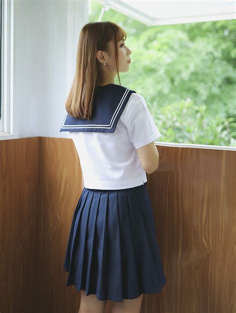 セーラー服 コスプレ セクシー エロ 過激 エッチ な えろい 半袖 ワンピース Jk 制服 コスチューム 高校生 学生女子高生 アダルト