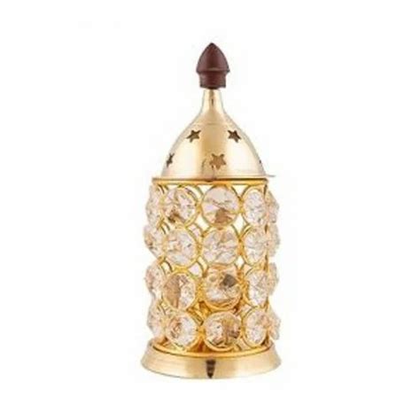 Brass Crystal Akhand Jyoti Diya At Rs Piece Brass Akhand Diya In