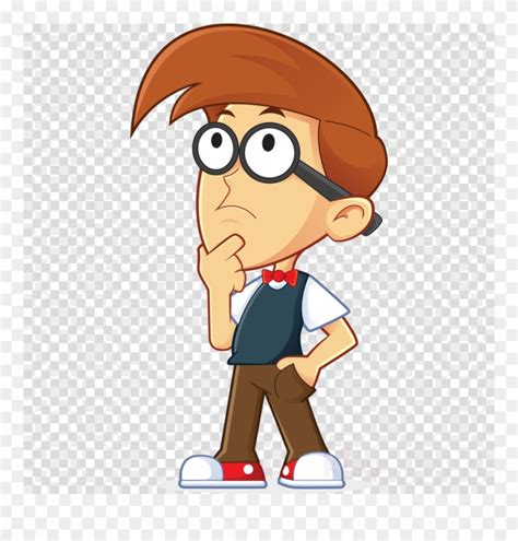 Download Cartoon Person Thinking Png Clipart (#1707068) - PinClipart