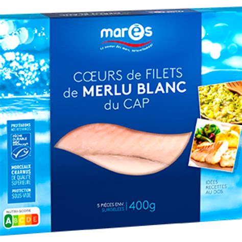 Filets de merlu blanc du Cap Marès