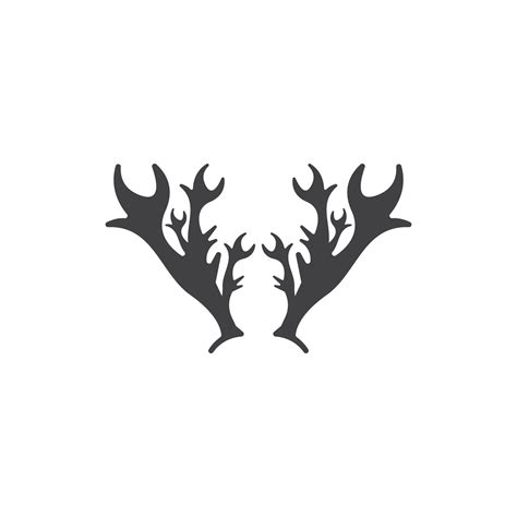 Deer Antlers Logo Template Illustration Design 25276579 Vector Art At