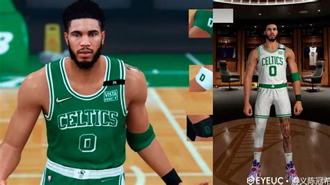 NBA 2K22 Jayson Tatum Cyberface 3 Versions by kan1