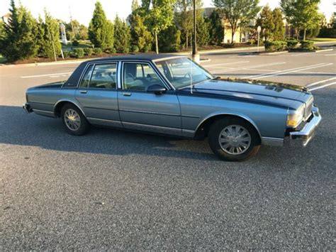 1989 Chevrolet Caprice Classic Brougham Classic Chevrolet Caprice 1989 For Sale