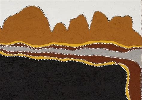 Restoration Of Australian Aboriginal Ochre Paintings Japingka