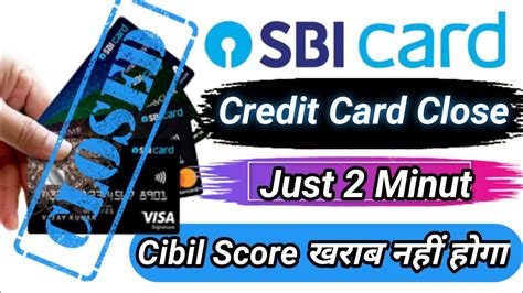 How To Close Sbi Credit Card Online In Minutes Sbi Credit Card Band