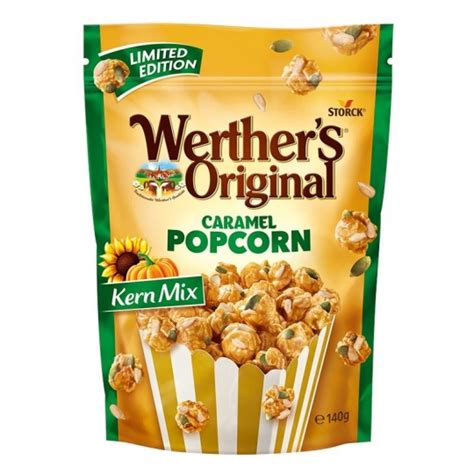 WERTHER S ORIGINAL CARAMEL POPCORN KERN MIX 140g Kısmet Şarküteri