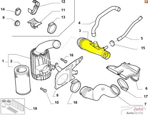 Przewód Dolot Powietrza Fiat Bravo Ii Lancia Delta 14 Tjet