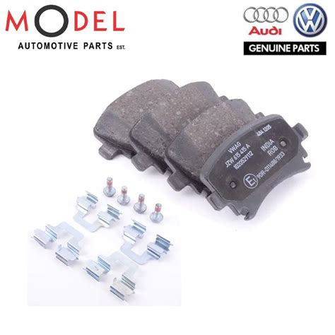 Audi Volkswagen Genuine Rear Brake Pad Set JZW698451D 1K0698451G