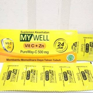 Jual My Well Vitamin D Iu Tablet Viitamin C Mg