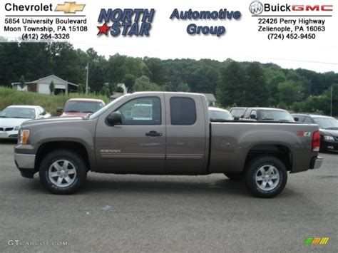 2013 Mocha Steel Metallic Gmc Sierra 1500 Sle Extended Cab 4x4