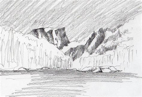 How To Draw Mountains For Beginners : That's because on one hand, this ...