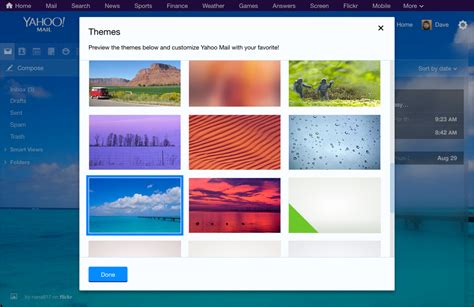 Change My Yahoo Mail Theme And Background Ask Dave Taylor