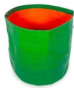 Green Round Plain Plastic Nursery Grow Bags For Plant Growing At Rs 70