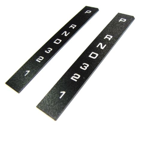 Transmission Shifter Gear Indicator Labels For BTR1955 Range Rover