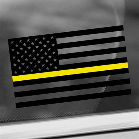 Thin Gold Line Decal Etsy