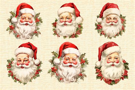 Classic Santa Claus Bundle Graphic By Garyart Creative Fabrica