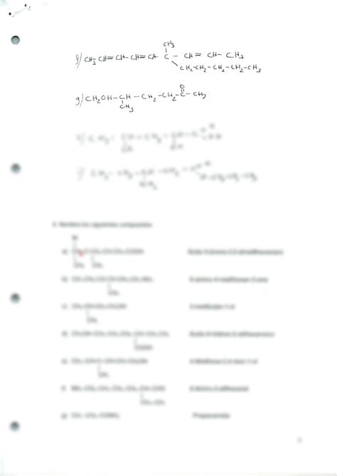 Solution Ejercicios De Formulaci N Y Nomenclatura De Qu Mica Org