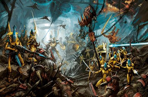 Eldar Vs Orks Art By Unknown Artists 40K Gallery