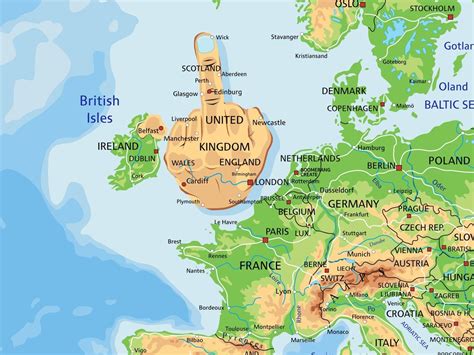 Post Brexit Europe : r/mapporncirclejerk