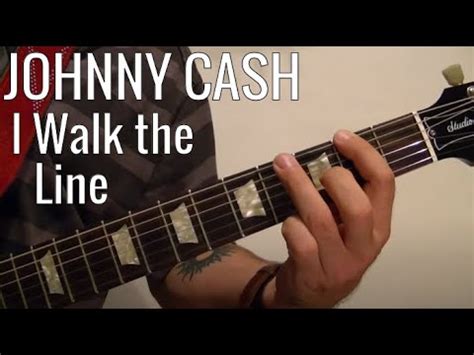 I Walk The Line Johnny Cash Guitar Lesson Youtube