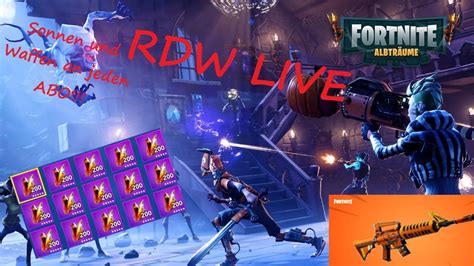 Fortnite RDW Live Für Jeden Sonnen YouTube