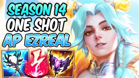 Season Ap Ezreal Broken One Shot Prestige Heavenscale Ezreal Build