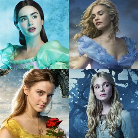 Live Action Disney Princesses Lily Collins As Snow White In Mirror Mirror Lily James As