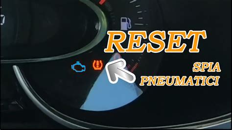 Reset Spia Pressione Pneumatici Su Renault Clio Youtube