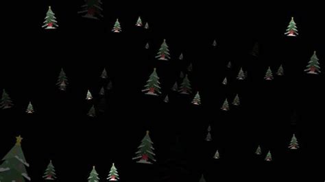 Christmas Tree Animated Illustration Shape Animated Stock Footage Video ...