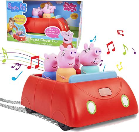 Peppa Pig's Clever Car Interactive Pre-School Toy With Lights And ...