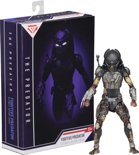 The Predator (2018) - Fugitive Predator Ultimate 7” Scale Action Figure by NECA | Predator