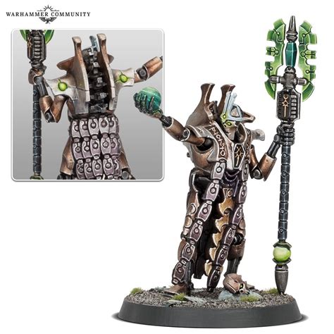 New Necron Lord Sculpt Hasmoteph The Resplendent Us Event Exclusive