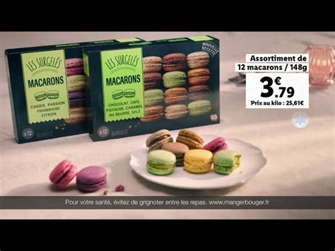 Pub Lidl assortiment 12 Macarons surgelés novembre 2020 Suis Nous