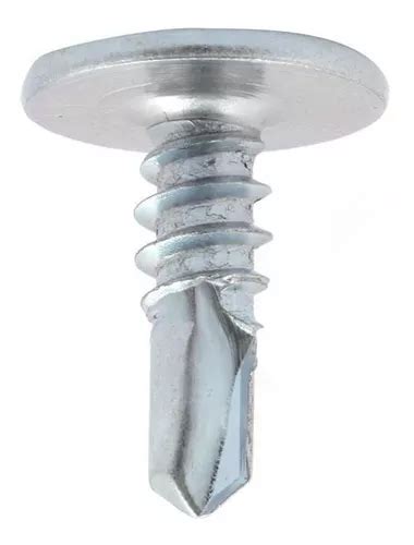 Tornillo Autoperforante Para Metal De 1 2 Pulgada Plata 100 MercadoLibre