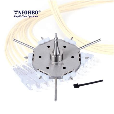 Neofibo MPO APC 12fsk Optical Fiber Ferrule Fiber Optic Jig Polishing