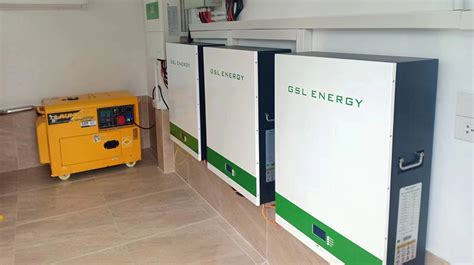 Gsl Powerwall Battey With Growatt Inverter