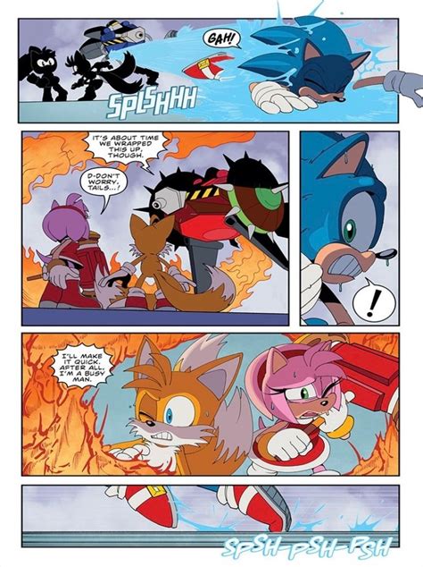 Idw Sonic Covers And Previews · Idwsonicnews On Twitter Sonic The