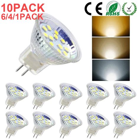 Mr11 Gu4 12v Led 4w Cool White 6000k 120 35mm Mr11 35w 54 Off