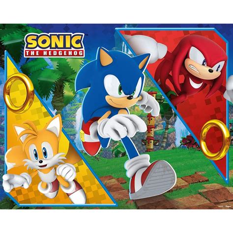 Kit Festa Sonic Decora O Anivers Painel Gigante Display