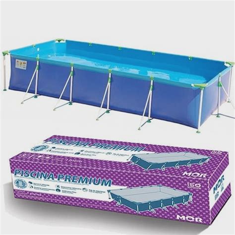 Piscina Estruturada 7 600 Litros Premium Acessórios mor Submarino