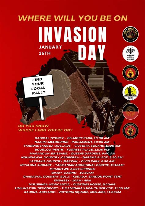 Invasion Day Around Australia | Green Left